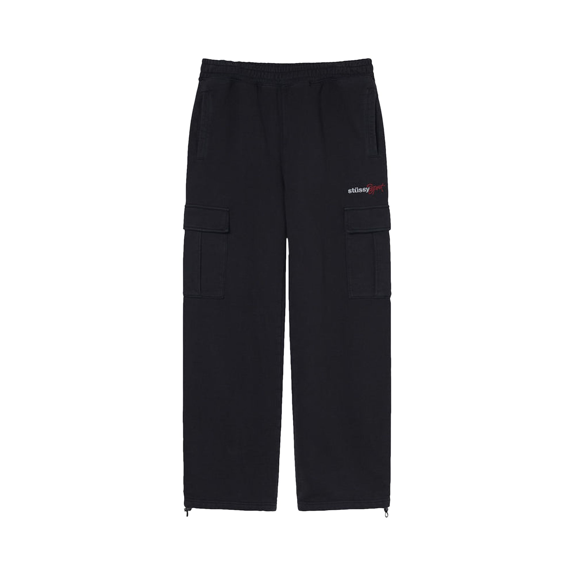Stussy Sport Cargo Fleece Pant 'Black' | Men's Size M