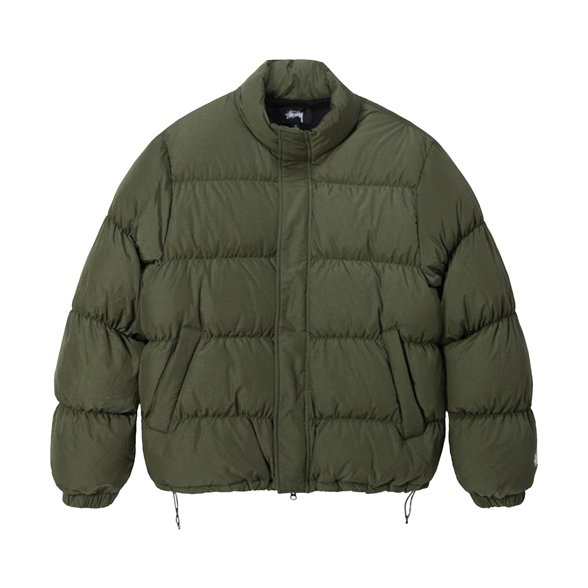 Stussy Ripstop Down Puffer Jacket 'Olive' | Green | Men's Size M