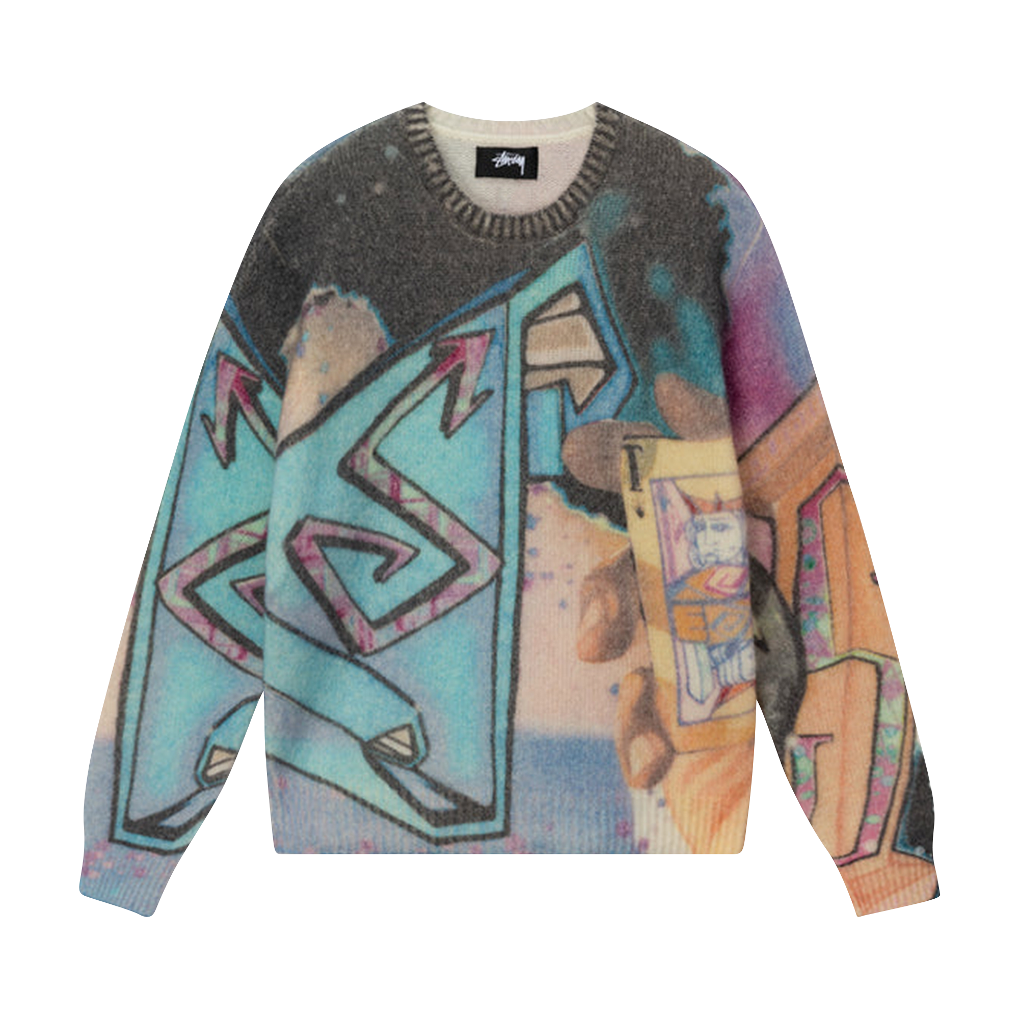 Pre-owned Stussy Goldie Sweater 'muticolor' In Multi-color