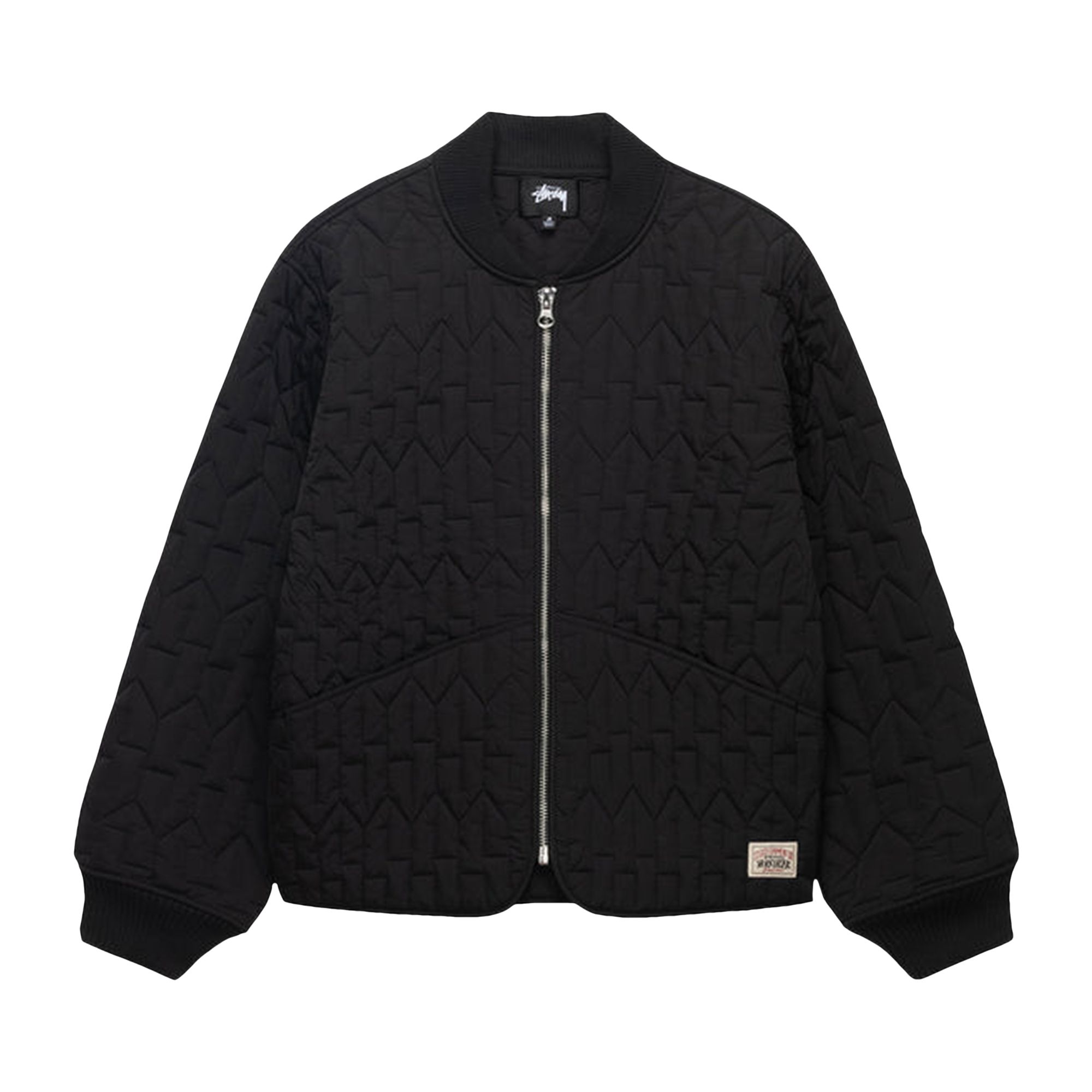 Stussy S Quilted Liner Jacket 'Black' | Men's Size S