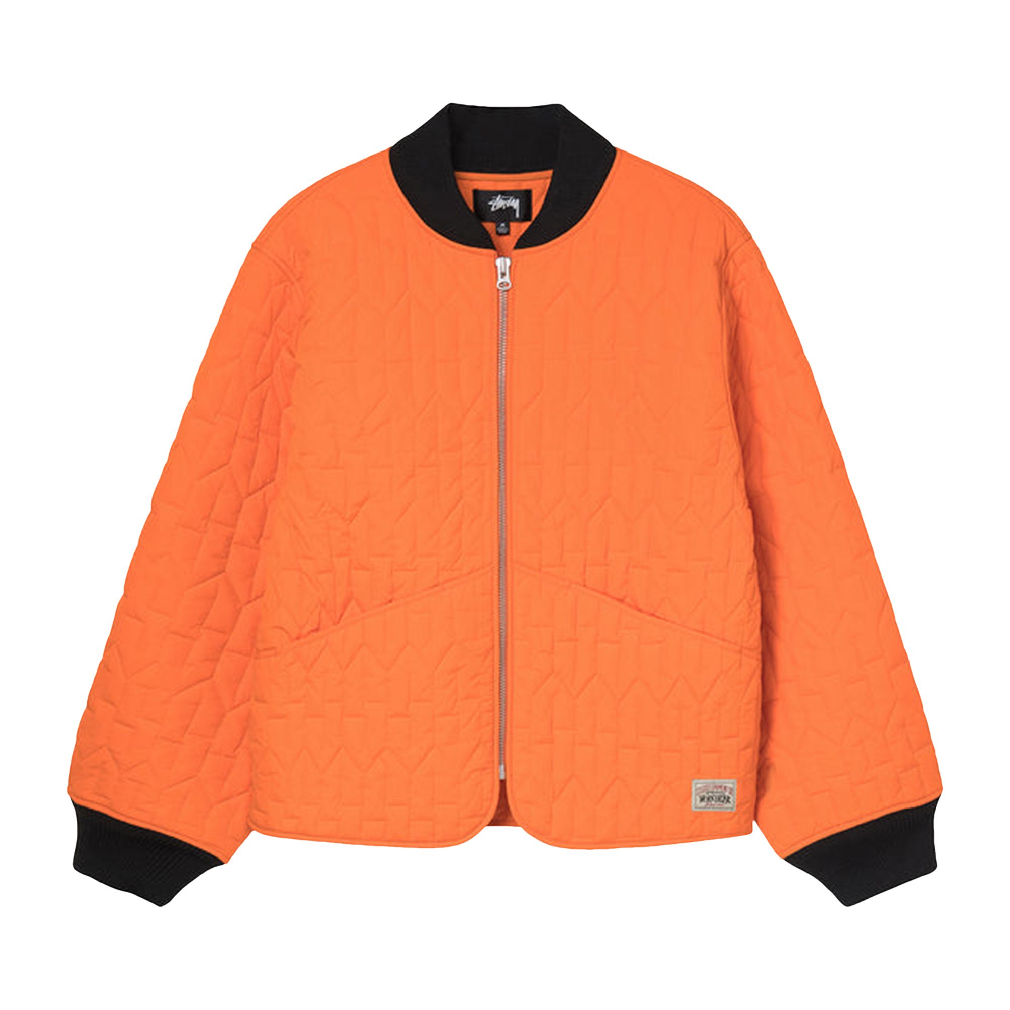 Stussy S Quilted Liner Jacket 'Orange' | Men's Size L