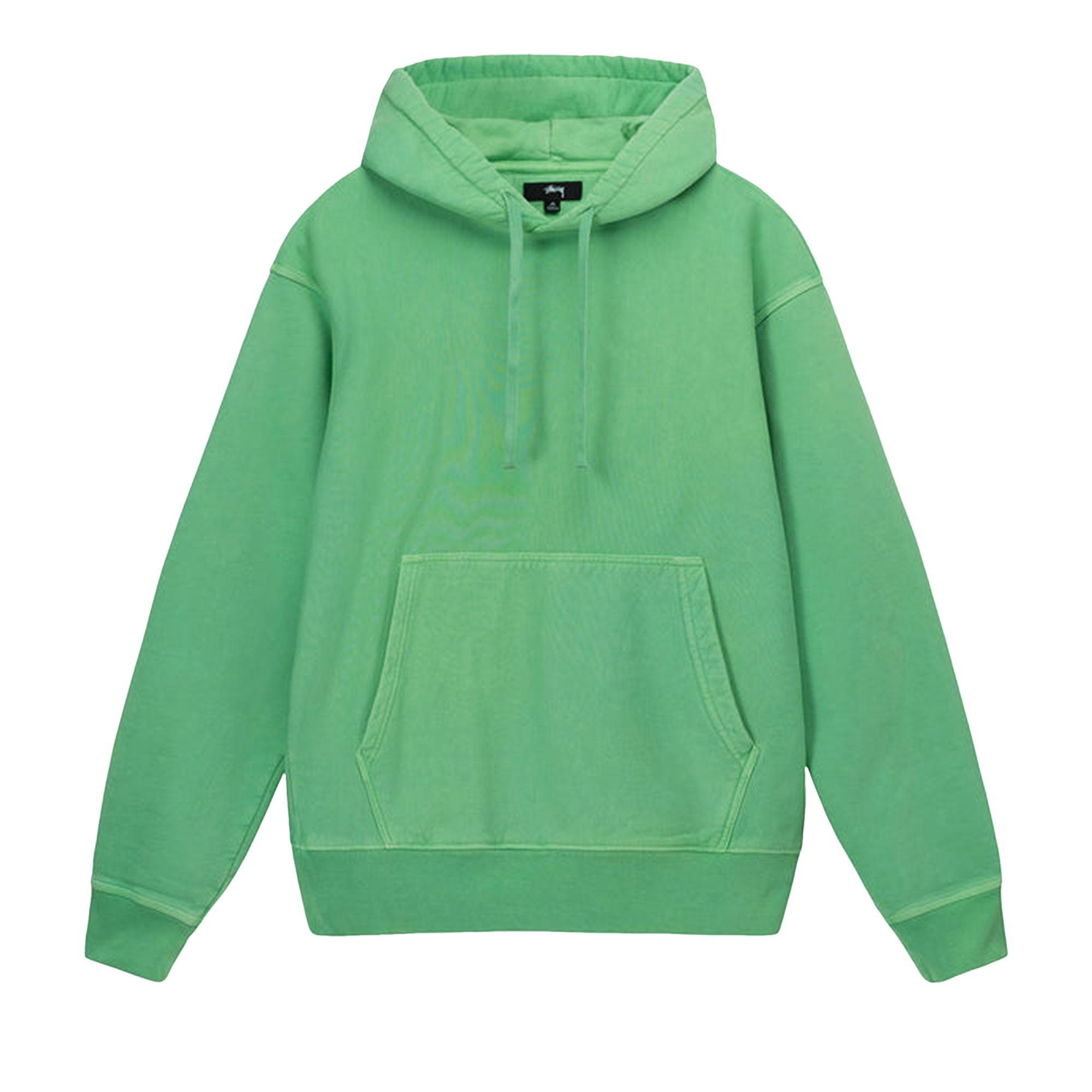 Stussy Pigment Dyed Fleece Hoodie 'Green' | Men's Size M