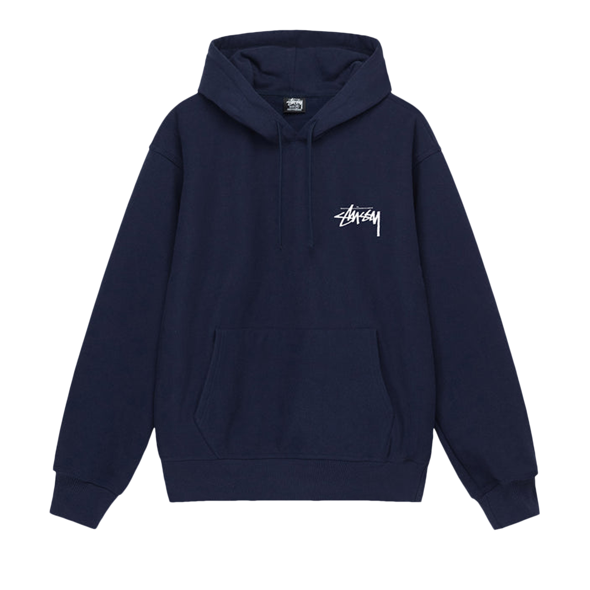 Pre-owned Stussy 8 Ball Fade Hoodie 'navy' In Blue