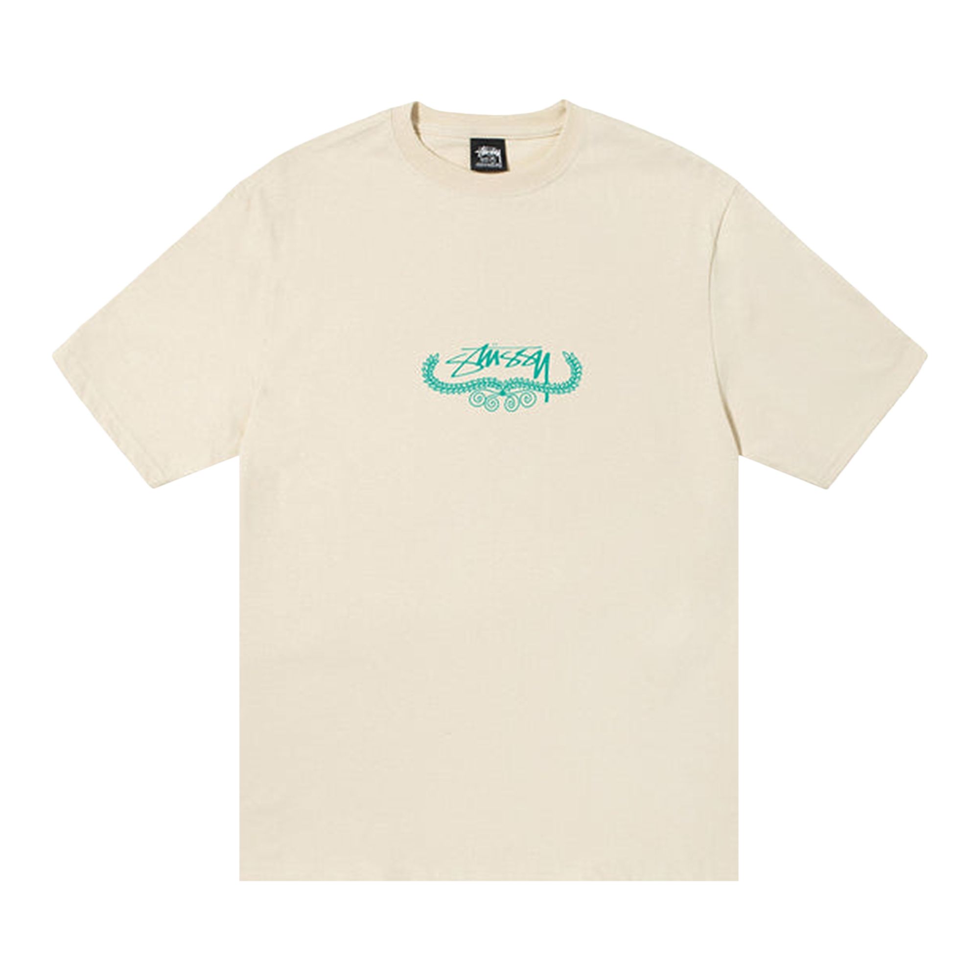 Stussy Wreath Tee 'Putty' | Cream | Men's Size XL