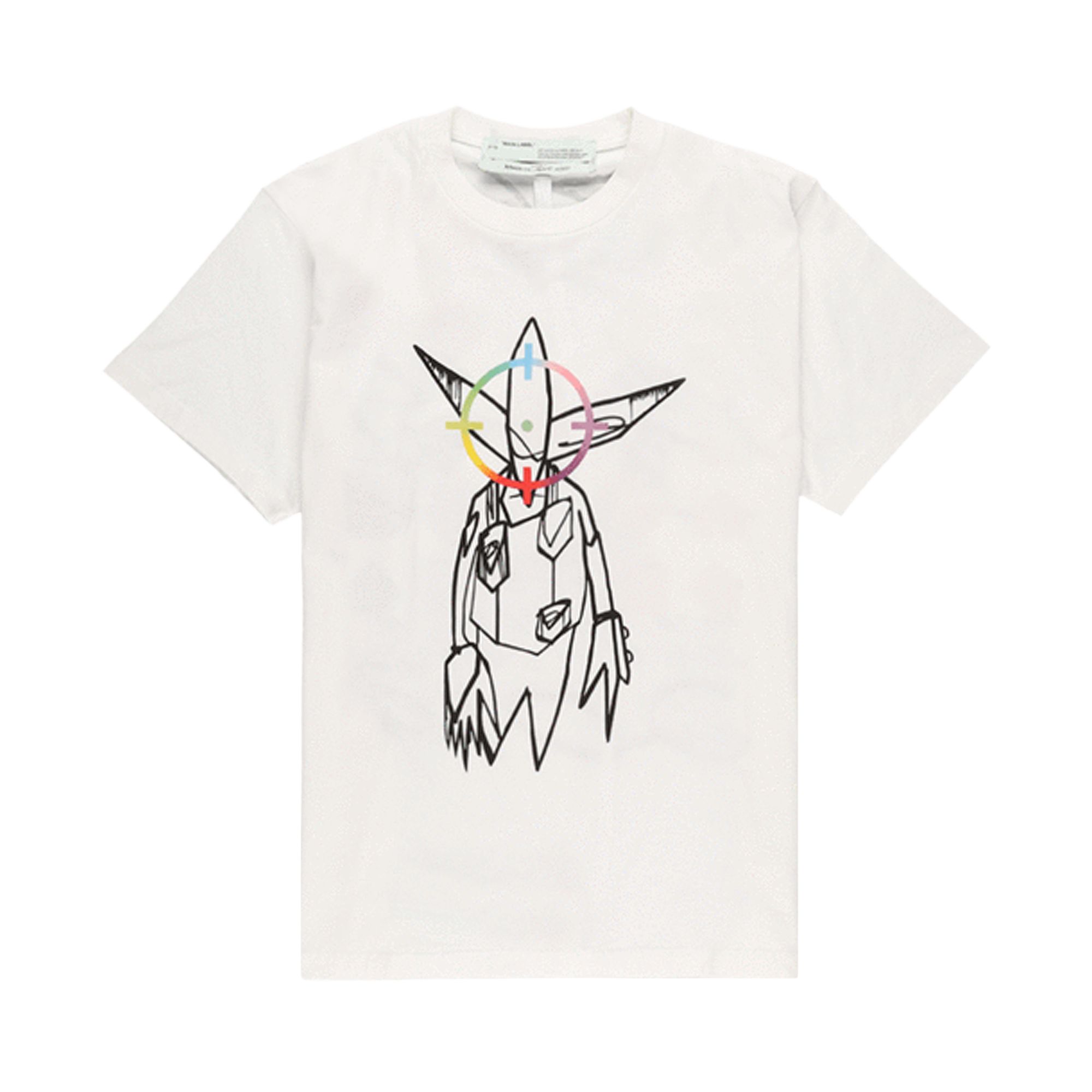 Off-White Futura Alien Over T-Shirt 'White' | Men's Size M