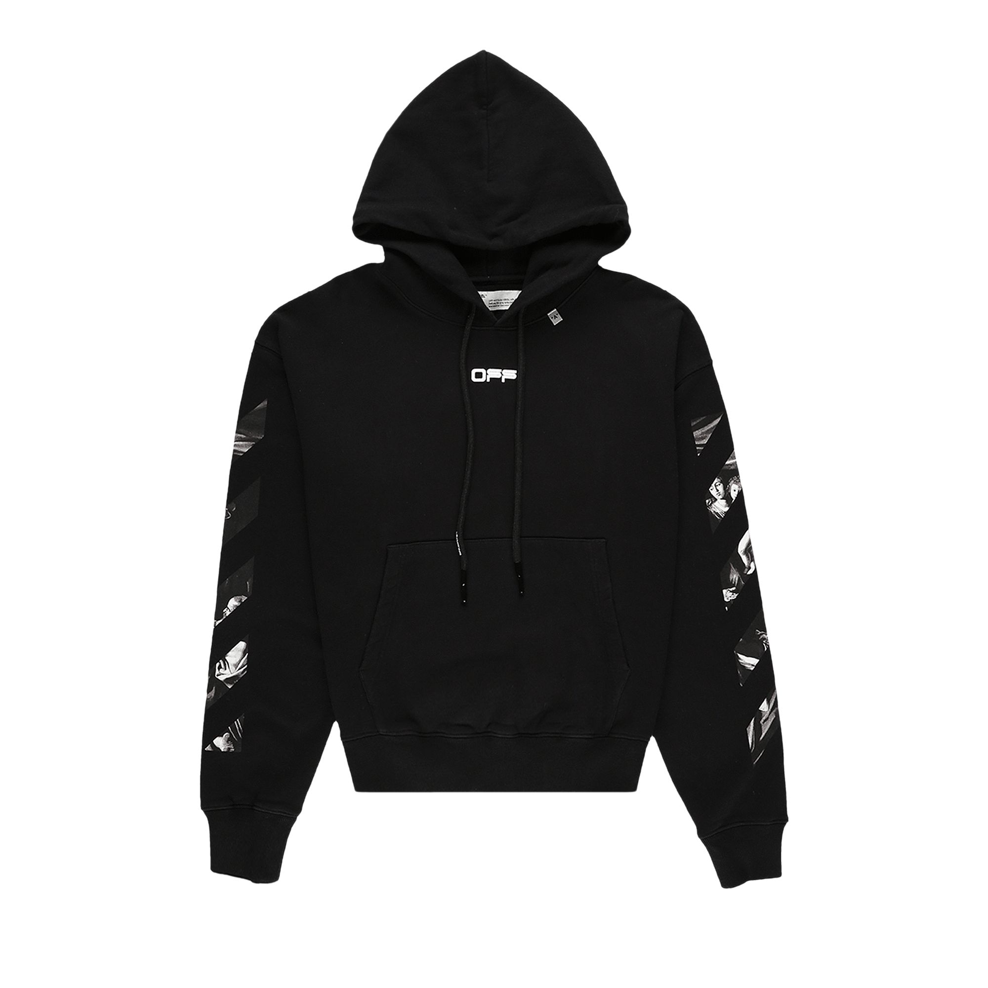 Off-White Caravaggio Square Over Sweatshirt 'Black' | Men's Size XS