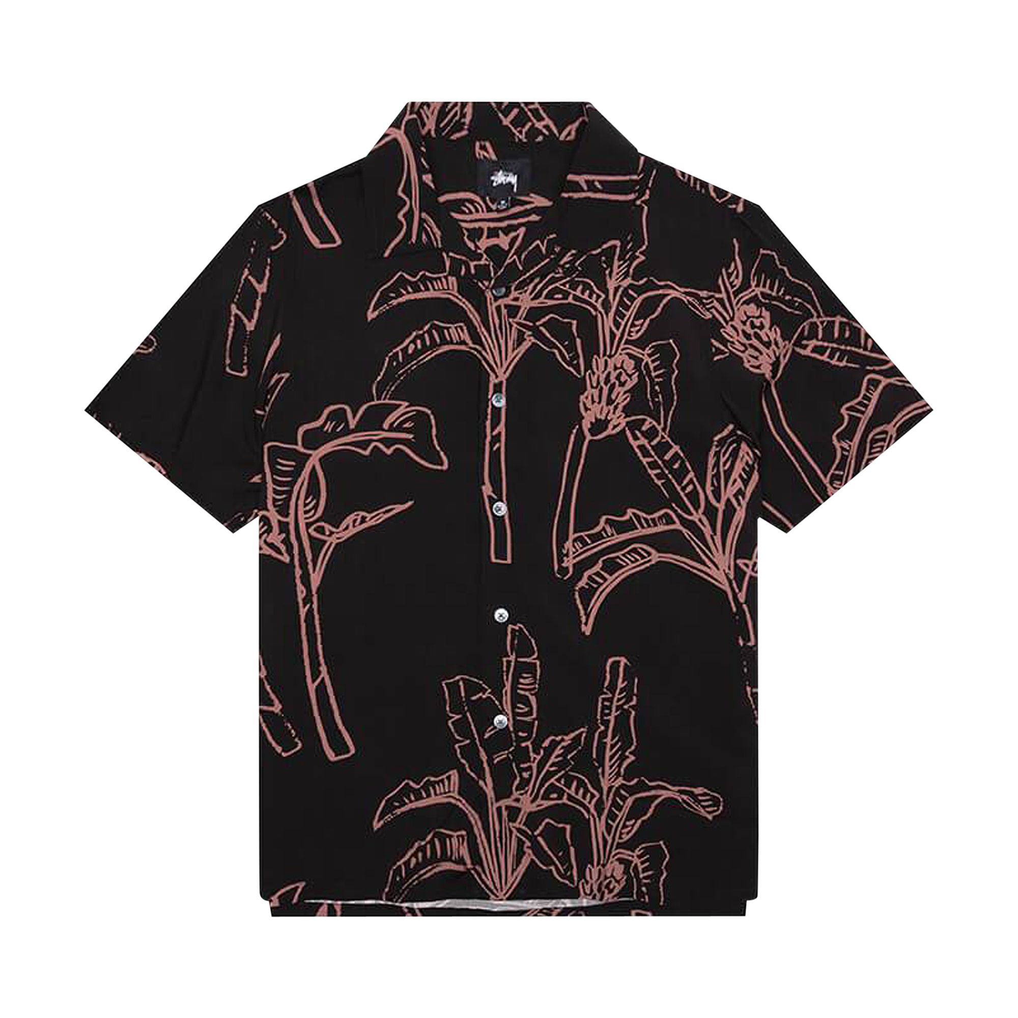 Pre-owned Stussy Banana Tree Shirt 'black' | Men's Size M