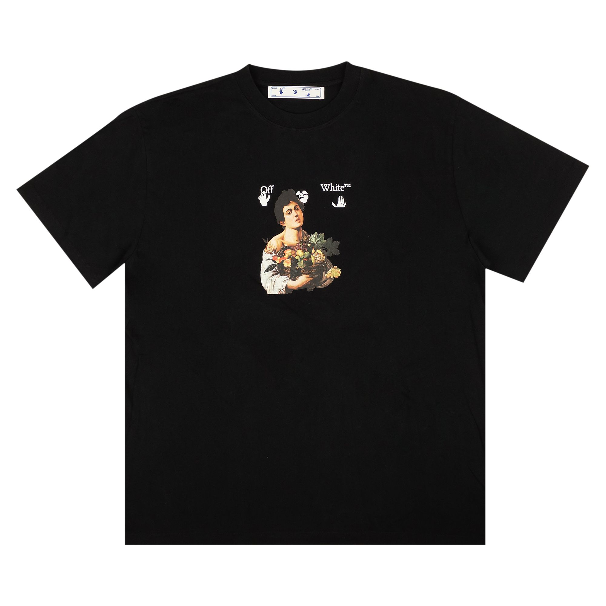 Off-White Caravaggio Boy Over Tee 'Black/White' | Men's Size M