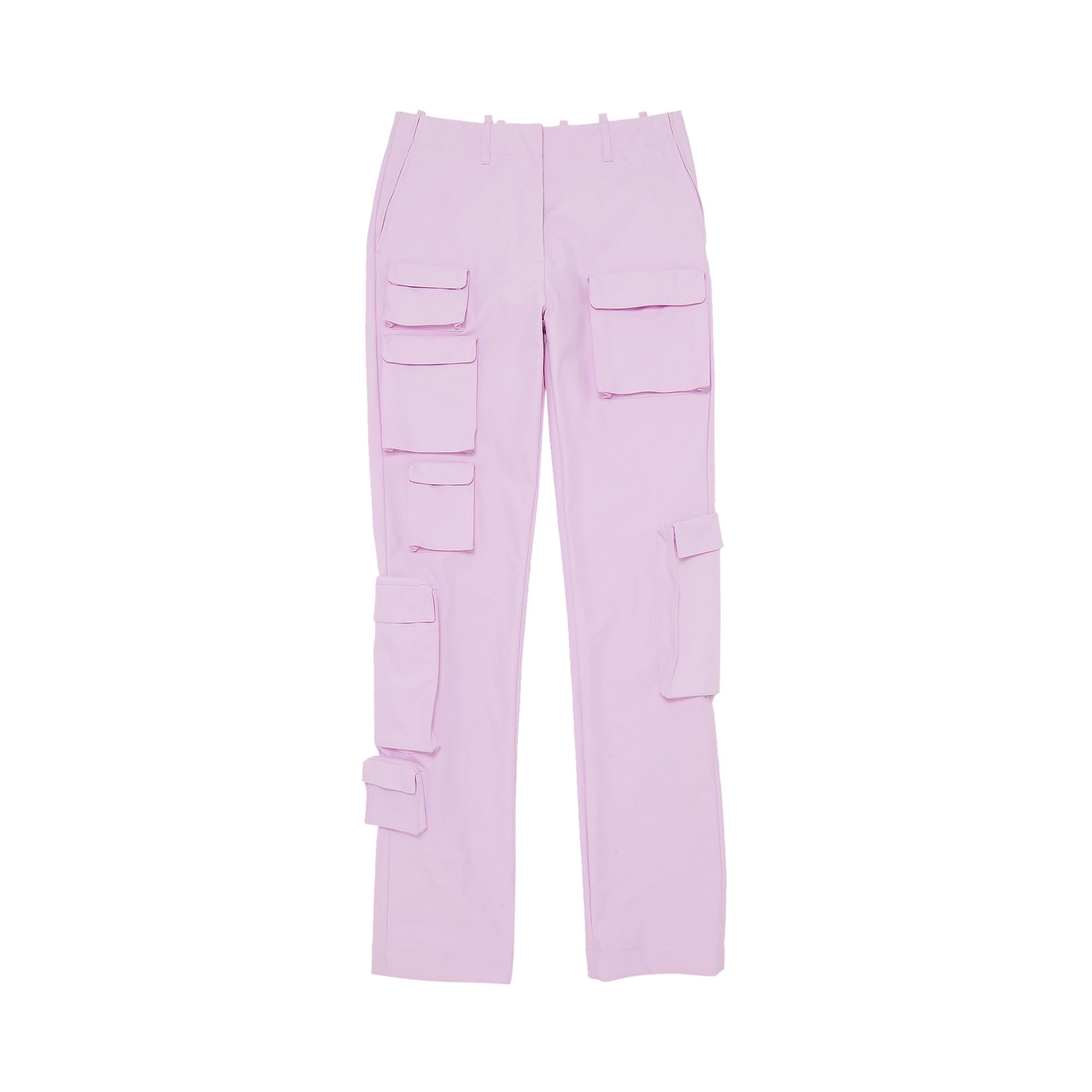 Pre-owned Off-white Multipocket Cargo Pant 'lilac' | Purple | Women's Size 36