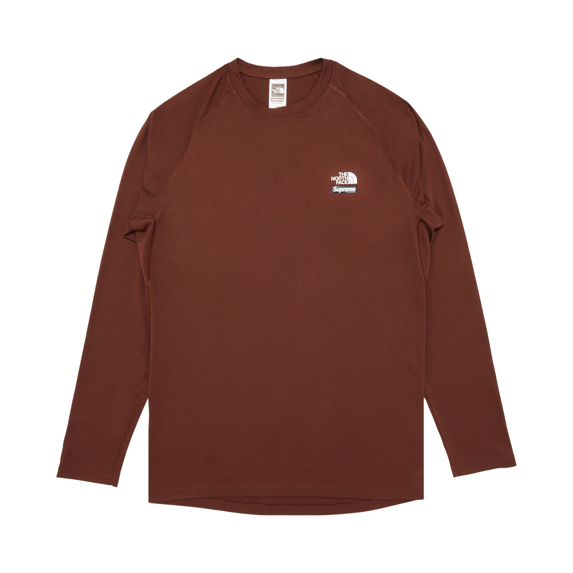 Supreme x The North Face Base Layer Long-Sleeve Top 'Brown' | Men's Size L
