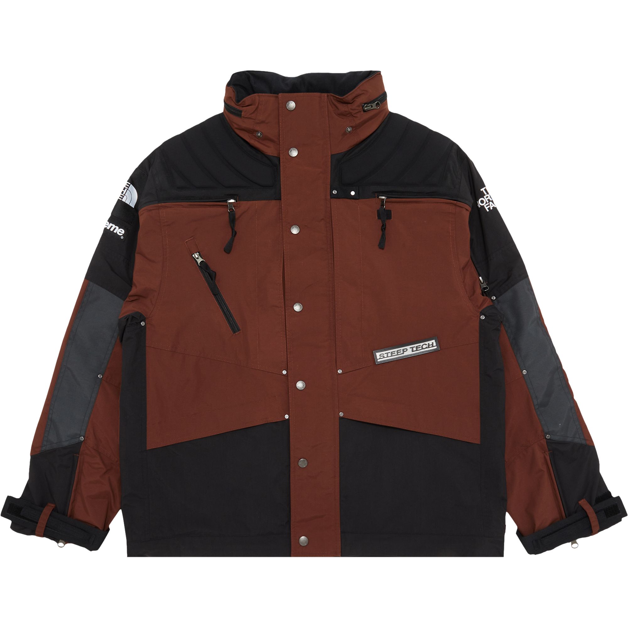 Supreme x The North Face Steep Tech Apogee Jacket 'Brown' | Men's Size M