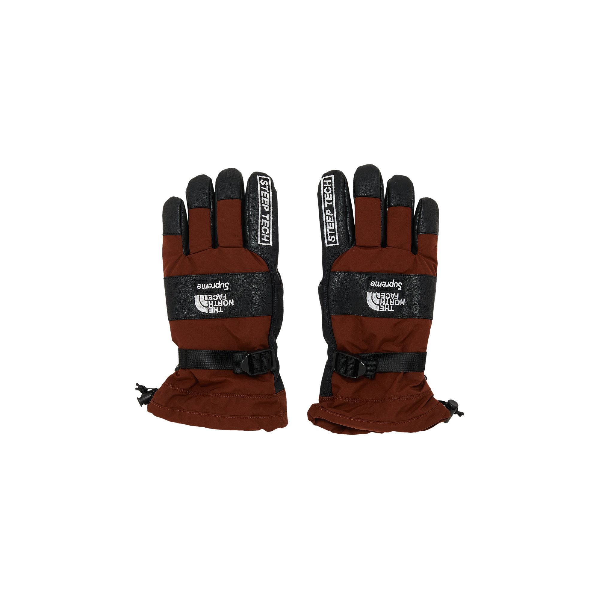 Supreme x The North Face Steep Tech Gloves 'Brown' | Men's Size M
