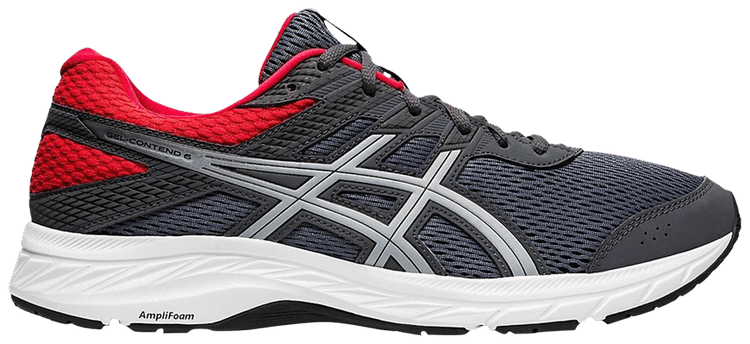 Asics Gel Contend 6 Carrier Grey Red