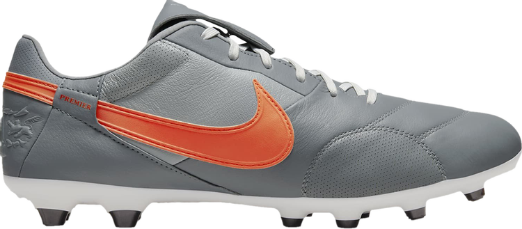 Nike Premier 3 FG 'Smoke Grey Safety Orange'