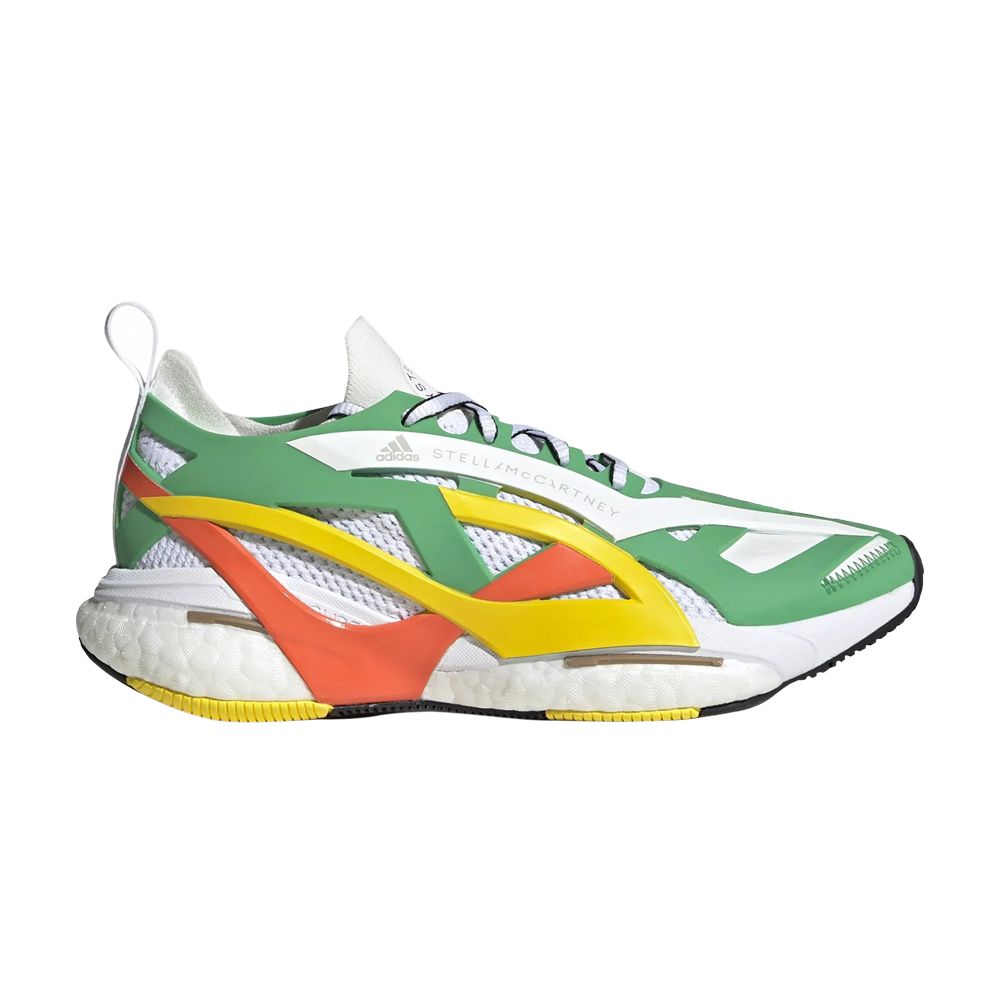 Pre-owned Adidas Originals Stella Mccartney X Wmns Solarglide 'green Impact Orange' In White