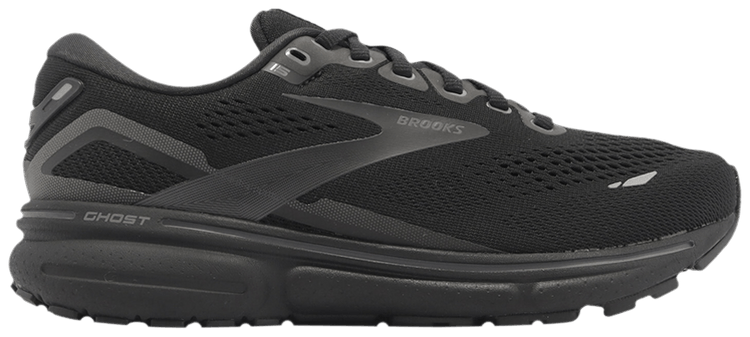 Brooks Wmns Ghost 15 Wide Black Ebony