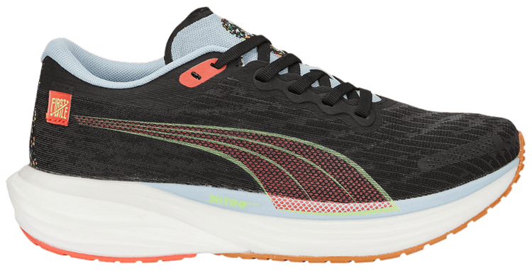 First Mile x Puma Wmns Deviate Nitro 2 Black Fizzy Apple