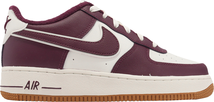 Air Force 1 LV8 3 GS 'College Pack - Night Maroon'