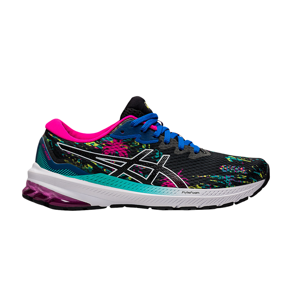 Pre-owned Asics Wmns Gt 1000 11 'color Injection Pack - Black Pink Glow'
