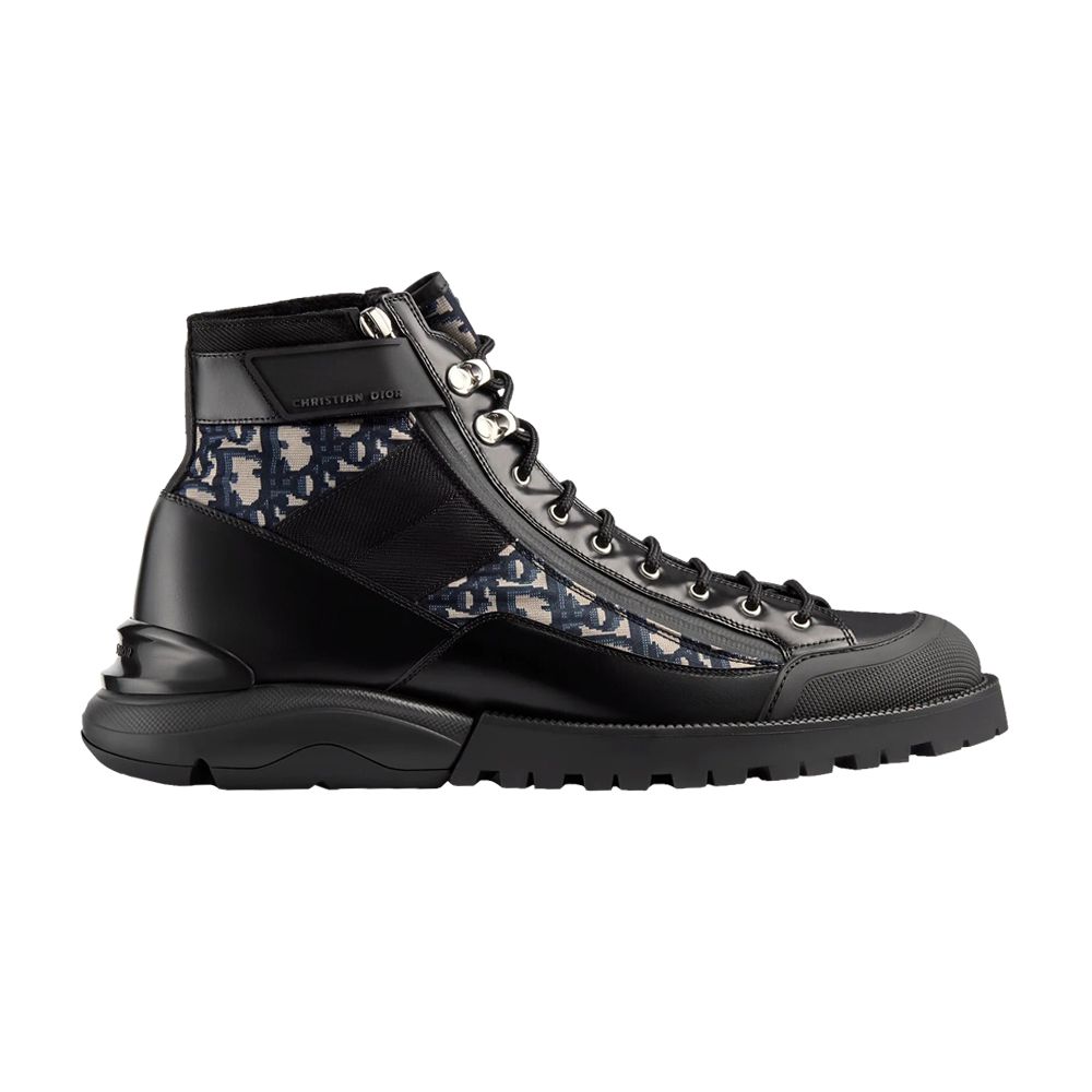 Dior Dior Combat Boot 'Dior Oblique - Black' | Men's Size 42