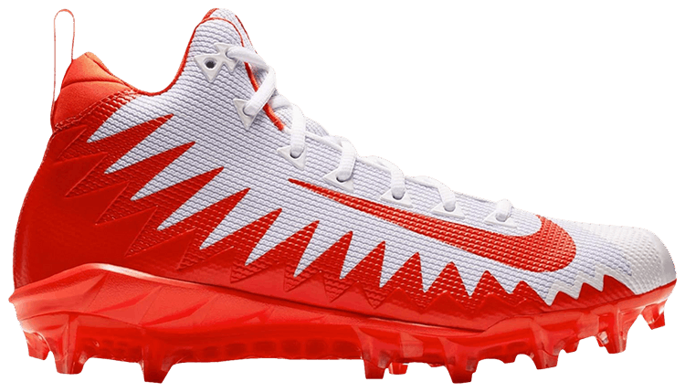 Nike Alpha Menace Pro Mid White Rush Orange