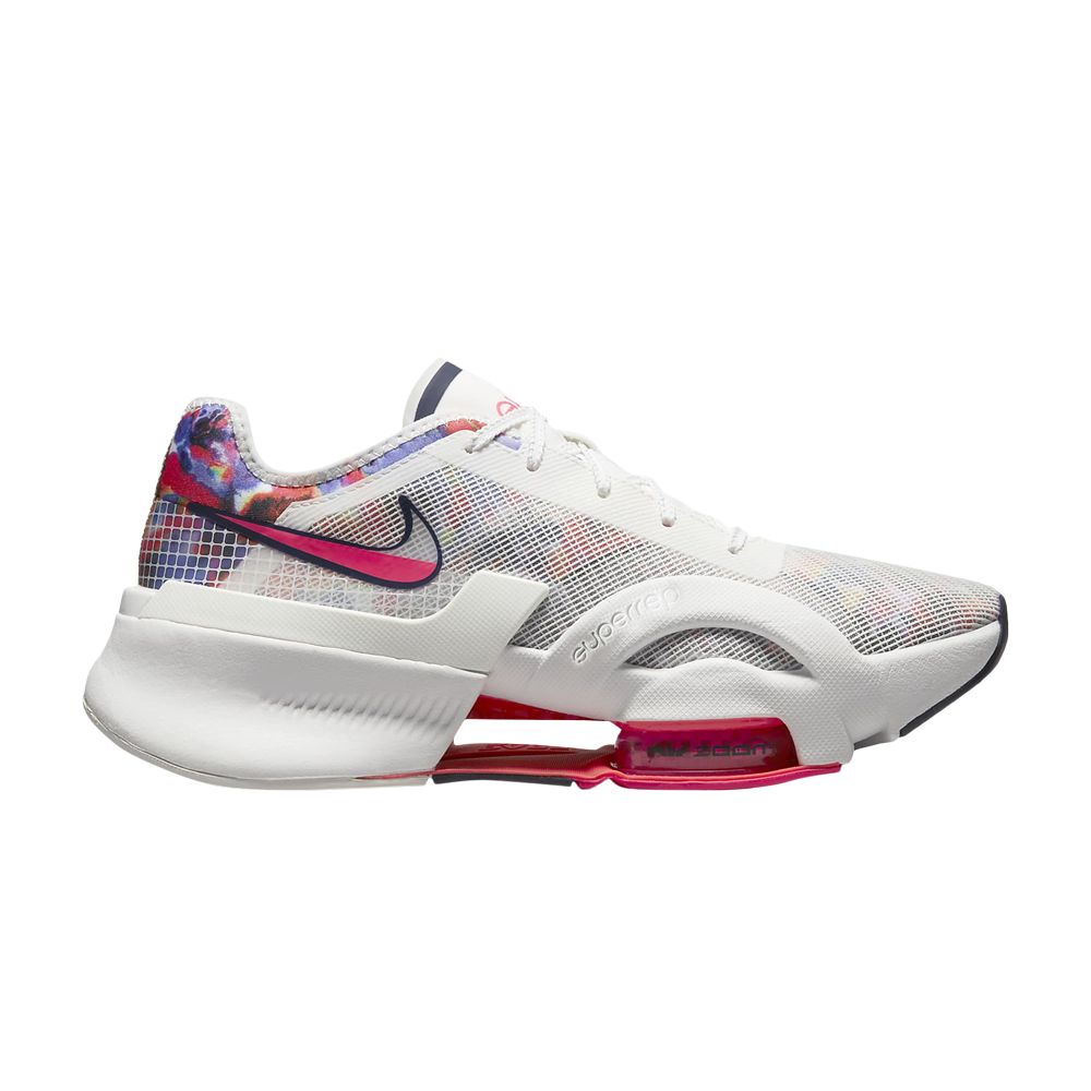 Pre-owned Nike Wmns Air Zoom Superrep 3 Premium 'paint Smudge' In White