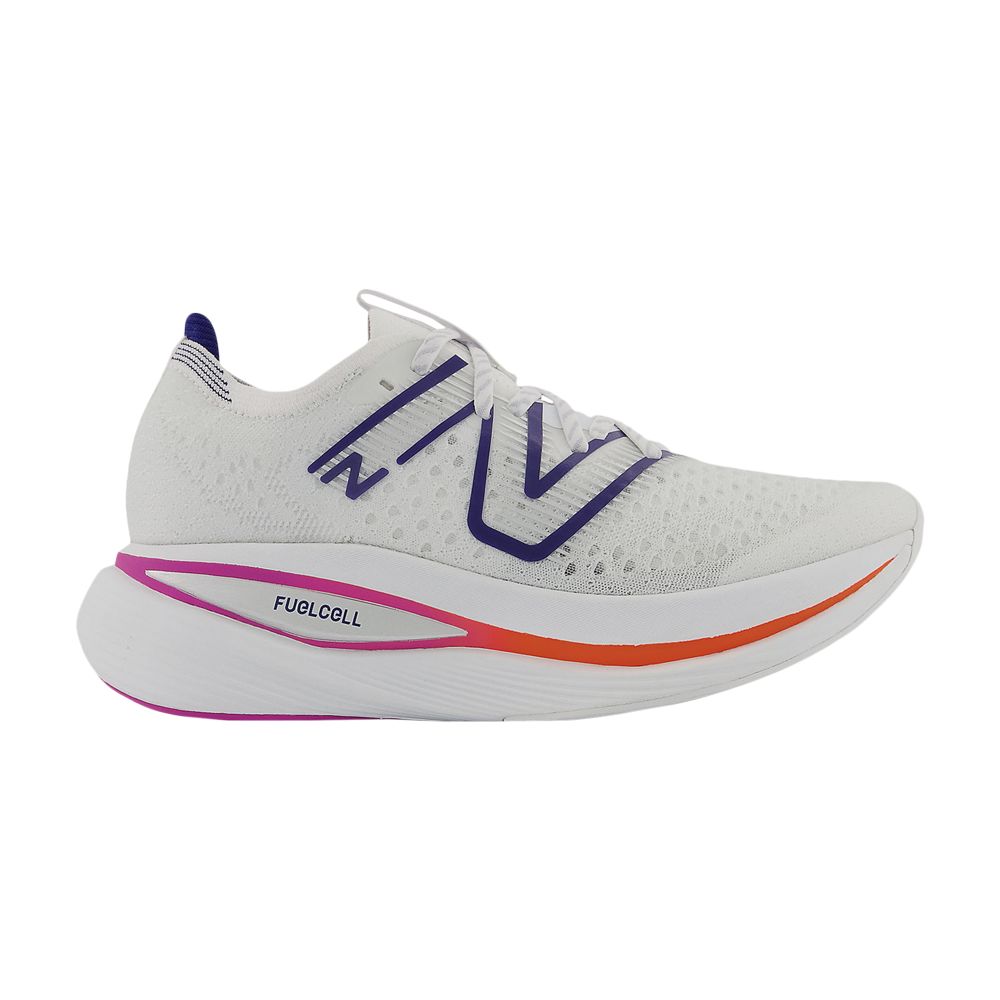 Pre-owned New Balance Wmns Fuelcell Supercomp Trainer 'white Blue Magenta'
