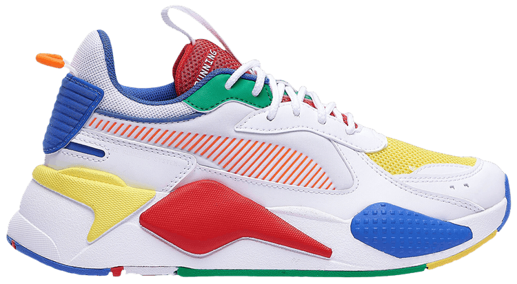 Puma RS X Jr White Multi Color
