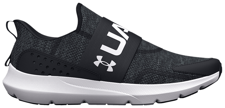 Under Armour Surge 3 Slip GS Black White