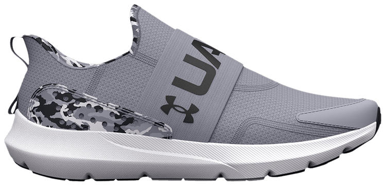 Under Armour Surge 3 Slip GS Printed Camo   Grey