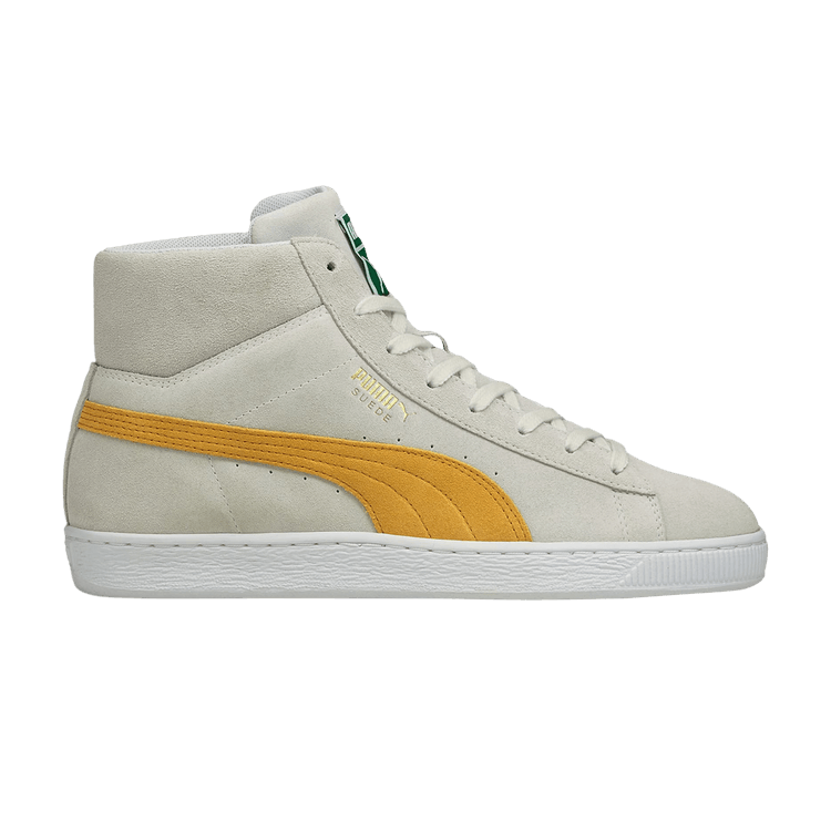 Buy Suede Mid 21 White Mineral Yellow 380205 08 GOAT