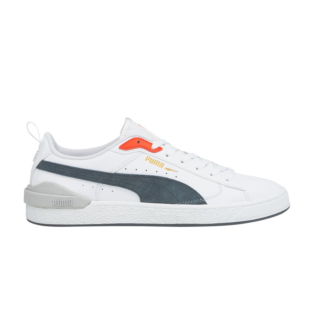 Puma Suede Bloc 'White Dark Slate' | Men's Size 9.5