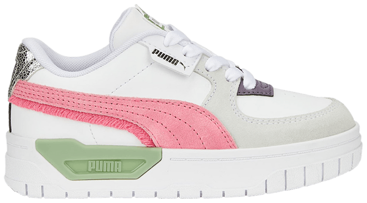 Puma Cali Dream Little Kid Boho Gleam   White