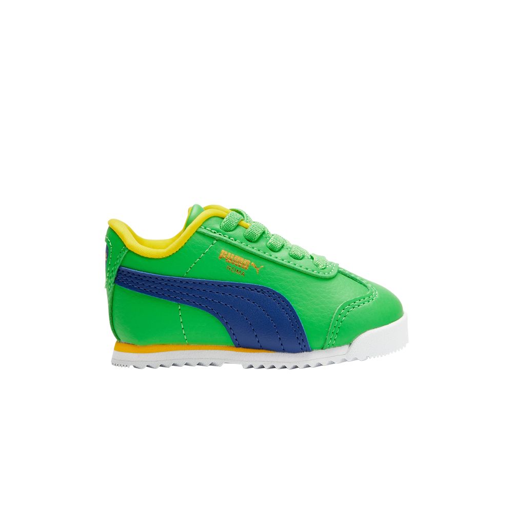 Pre-owned Puma Roma Infant 'country Pack - Brazil' | Green | Infant Size 4