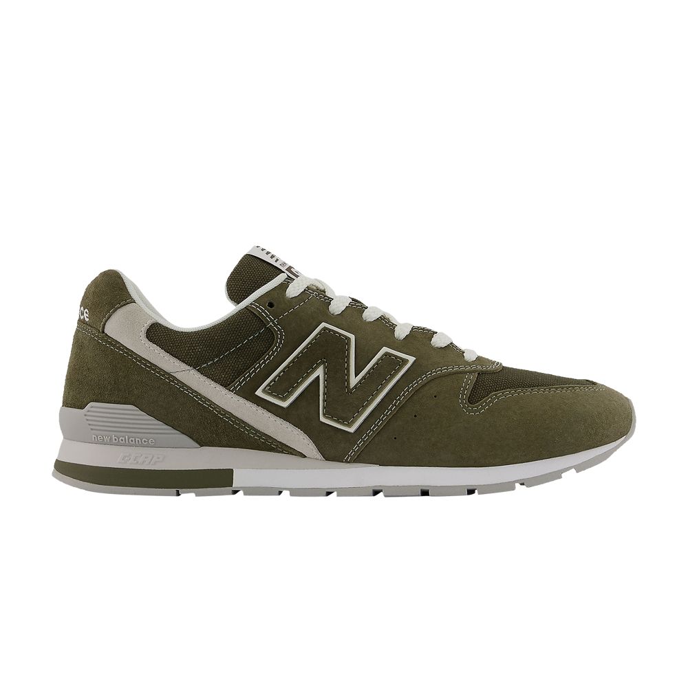 Pre-owned New Balance 996v2 'dark Camo' In Green