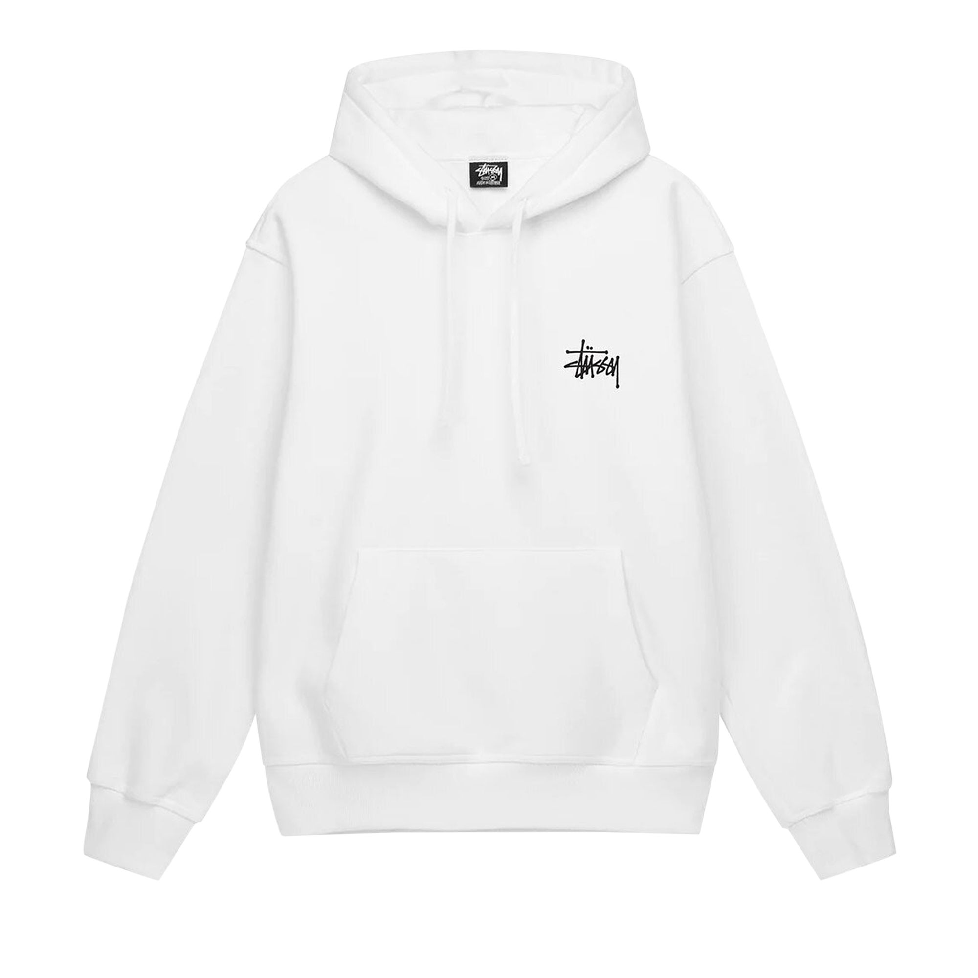 Pre-owned Stussy Basic Hood 'white'