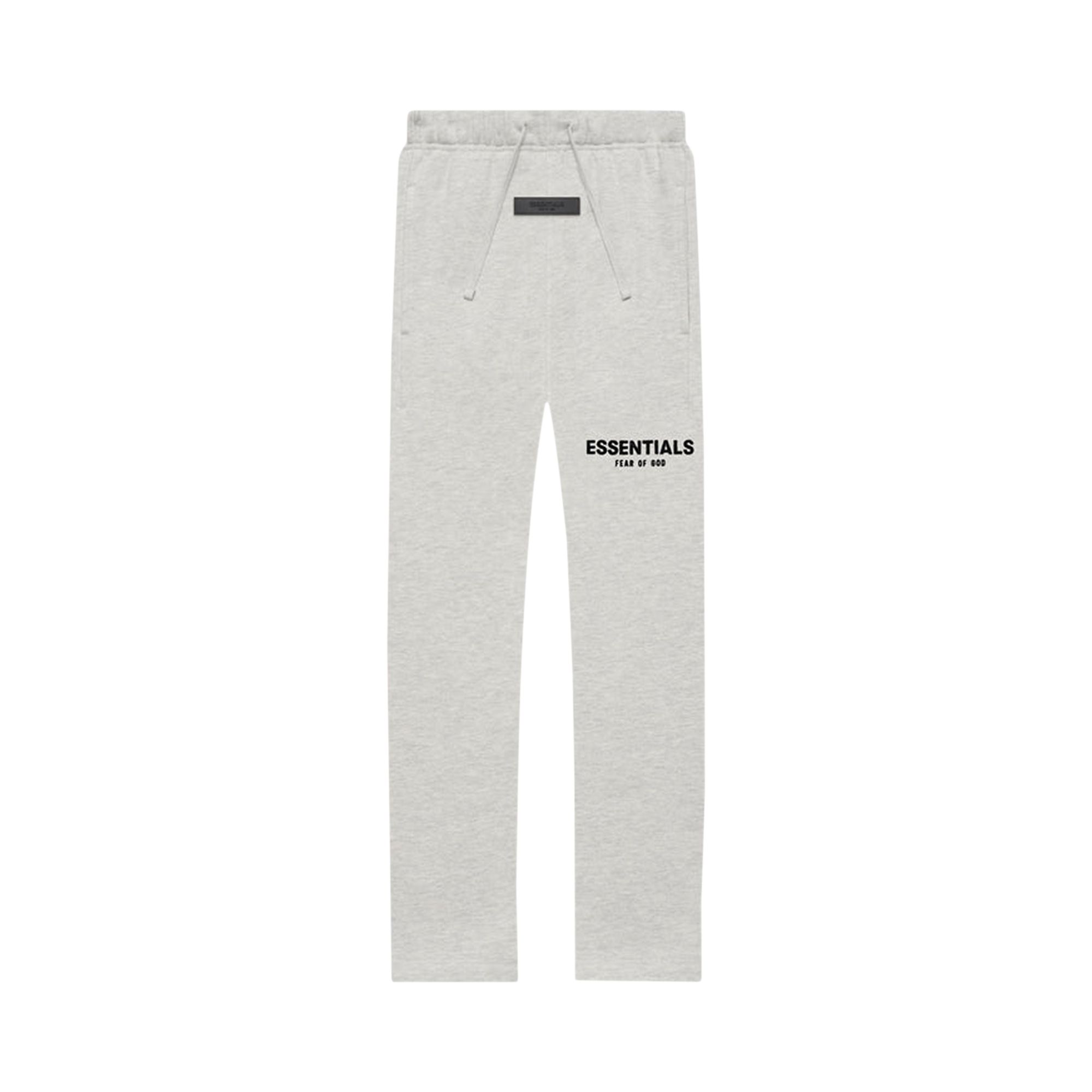 Fear of God Essentials Kids Relaxed Sweatpants 'Light Oatmeal' | Grey | Kid's Size -6.5
