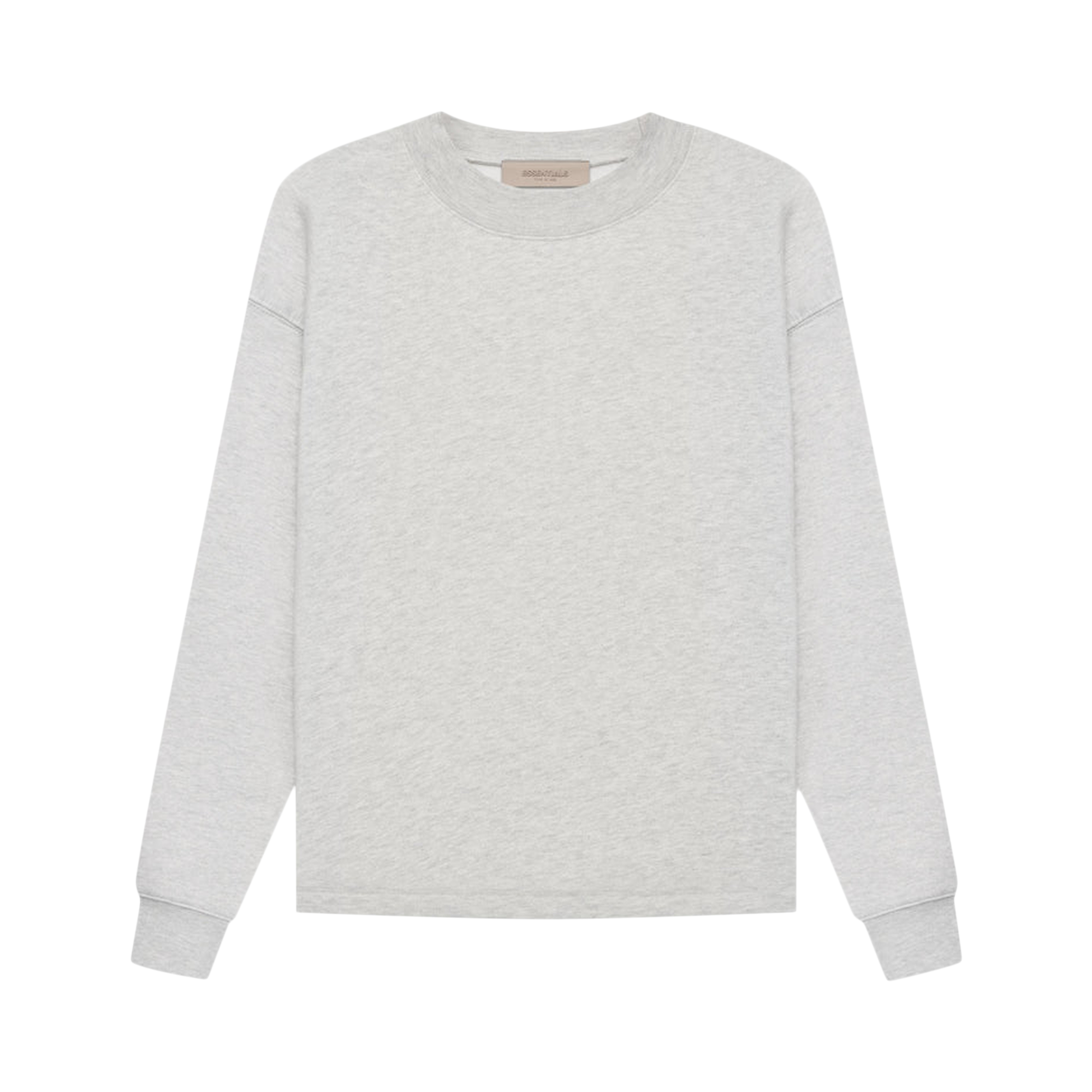 Pre-owned Essentials Fear Of God  Relaxed Crewneck 'light Oatmeal' In Grey