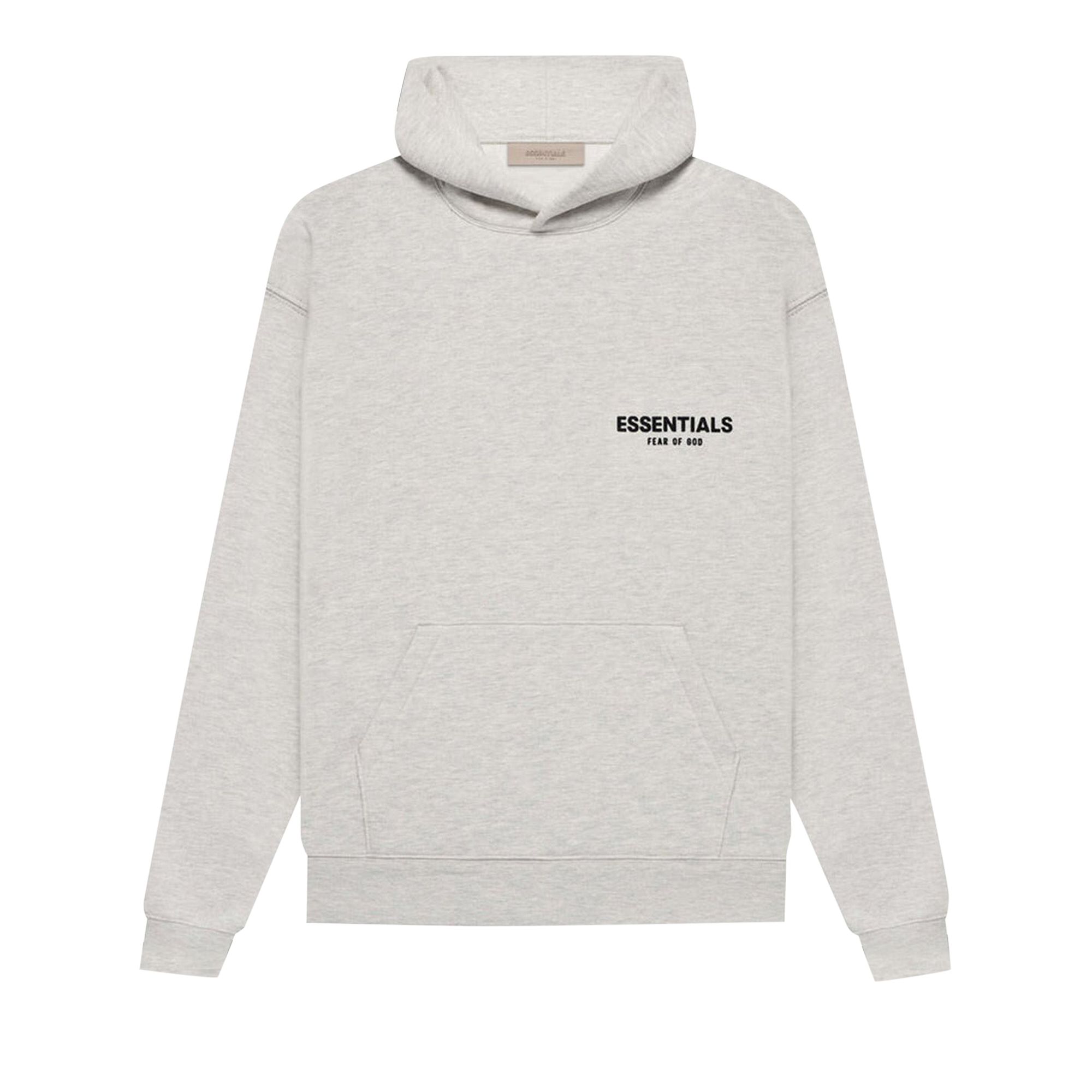 Fear of God Essentials Hoodie 'Light Oatmeal' | Grey | Men's Size M