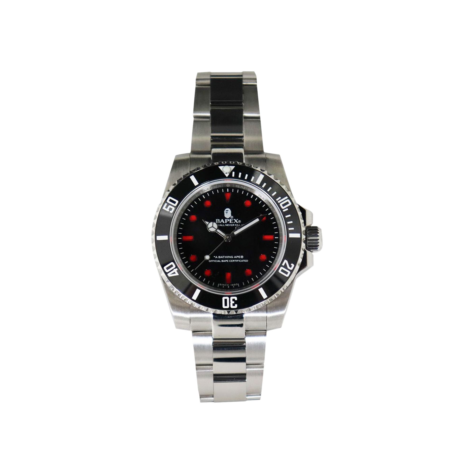 Pre-owned Bape Type 1 X 'silver' | Men's Size Onesize