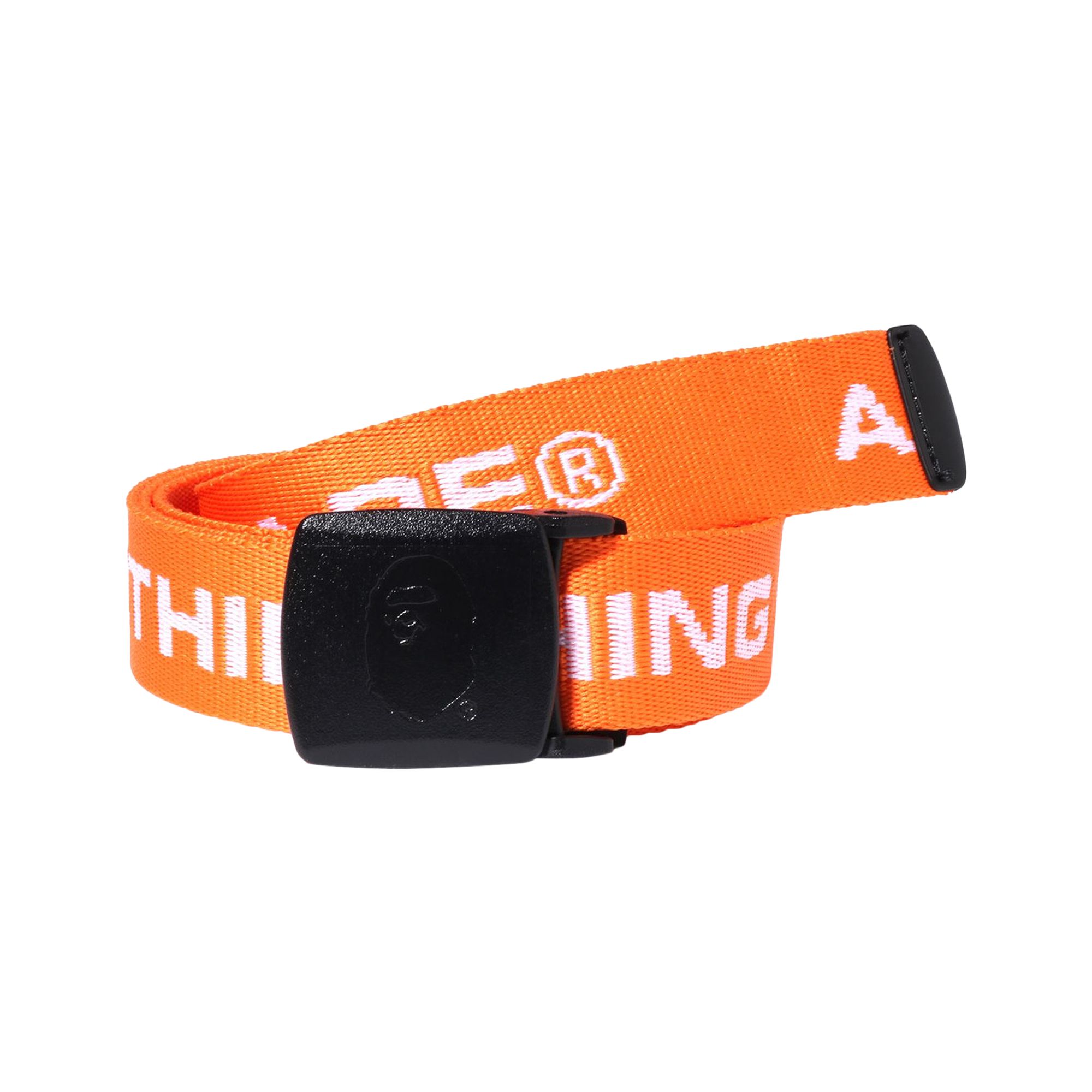 Pre-owned Bape Gi Belt 'orange'