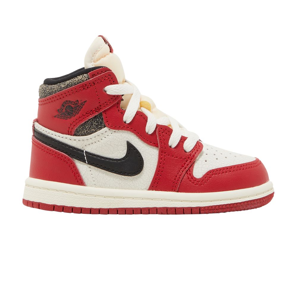 Pre-owned Air Jordan 1 Retro High Og Td 'chicago Lost & Found' | Red | Infant Size 6