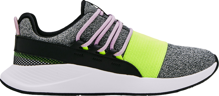 Wmns Charged Breathe Lace 'Black Violet Green'