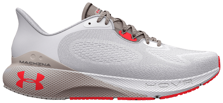 Under Armour Wmns HOVR Machina 3 White Ghost Grey Red