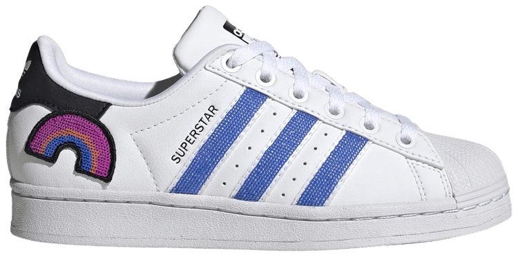 Buy Adidas Superstar Big Kid 'Rainbow Decal' - GV8978 | GOAT