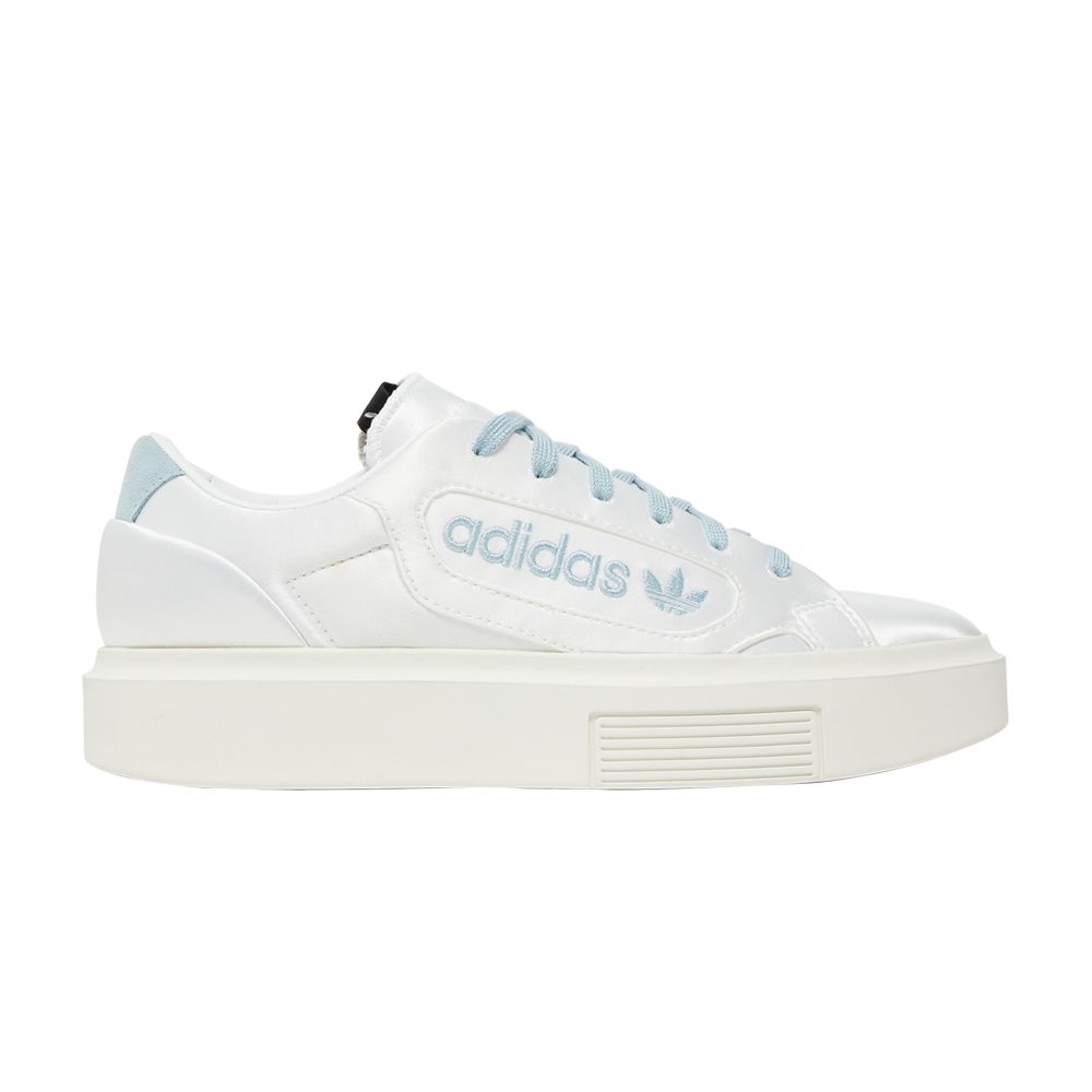 Pre-owned Adidas Originals Wmns Sleek Super 'cloud White Silver''