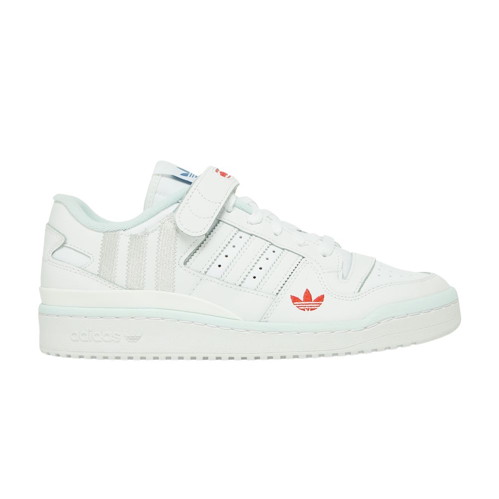 ADIDAS ORIGINALS FORUM LOW 'WHITE ALMOST BLUE'
