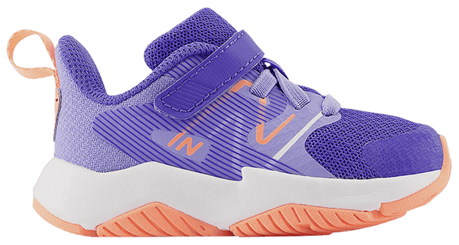 New Balance Rave Run v2 Bungee Lace Top Strap Toddler Wide Aura Galaxy Purple