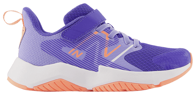 New Balance Rave Run v2 Bungee Lace Big Kid Wide Aura Galaxy Purple