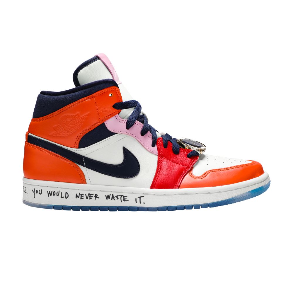 Melody Ehsani x Wmns Air Jordan 1 Mid 'Fearless' | Multi-Color | Women's Size 5
